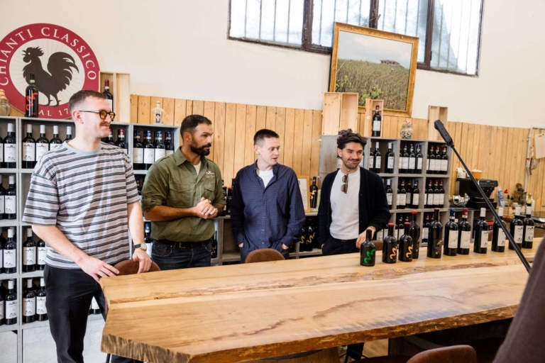Chianti Classico Wine Tasting near Florence at a Family-Run Winery with Food Pairings & Vineyard Tour