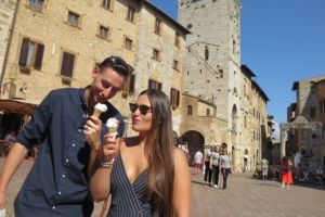 Day Tour from Florence: Medieval Tuscany & Chianti Wine Experience – Certaldo, San Gimignano & Volterra (Small Group)