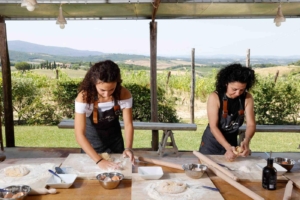 Cooking Class in Chianti Classico with Wine Tasting, Cellar & Vineyard Tour