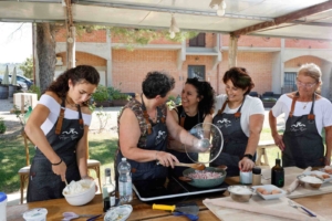 Cooking Class in Chianti Classico with Wine Tasting, Cellar & Vineyard Tour